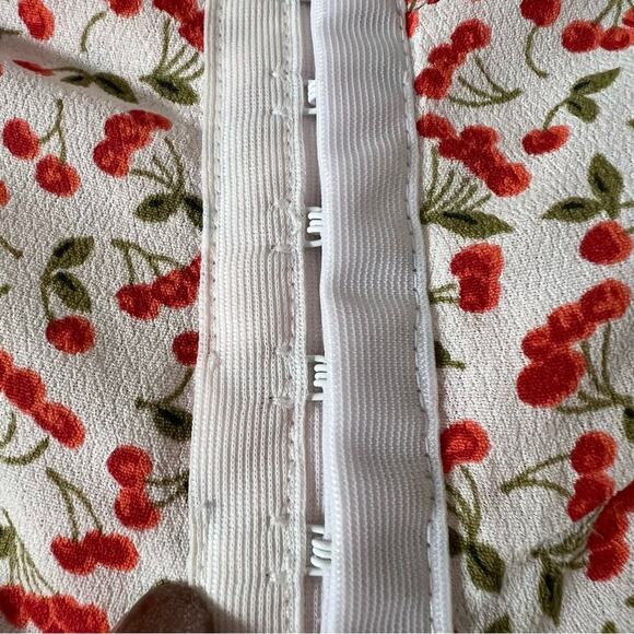 Flynn Skye Parker Cherry Print Strapless Jumpsuit - Picture 8 of 10